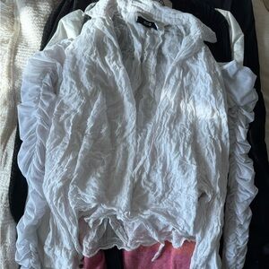 BDG Textured White Top